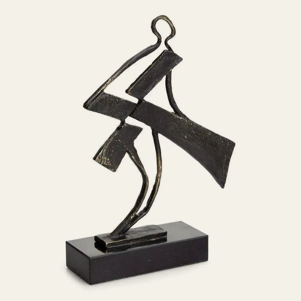 Sculptuur in tinlegering
