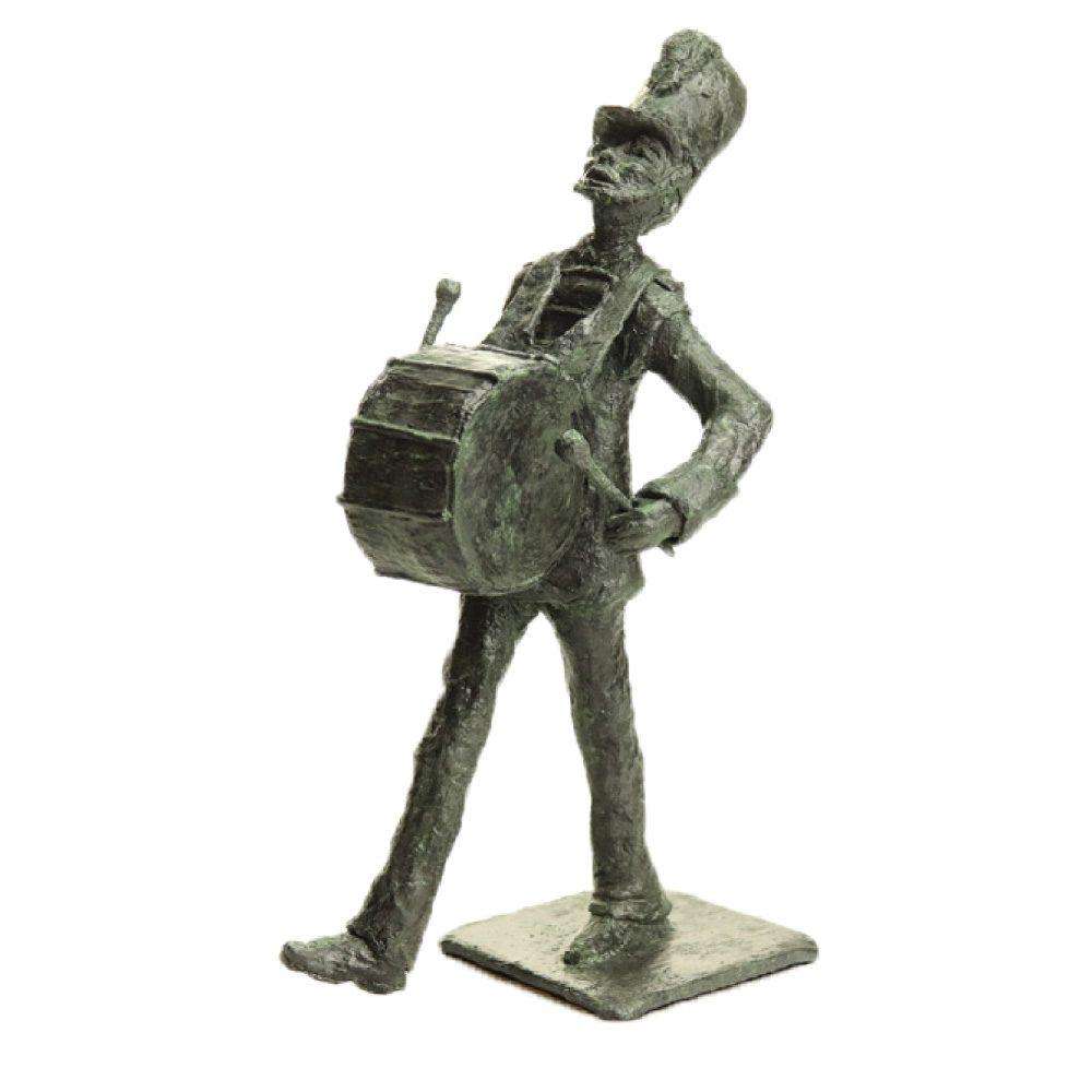 Trommelaar sculptuur Paverpol klei 