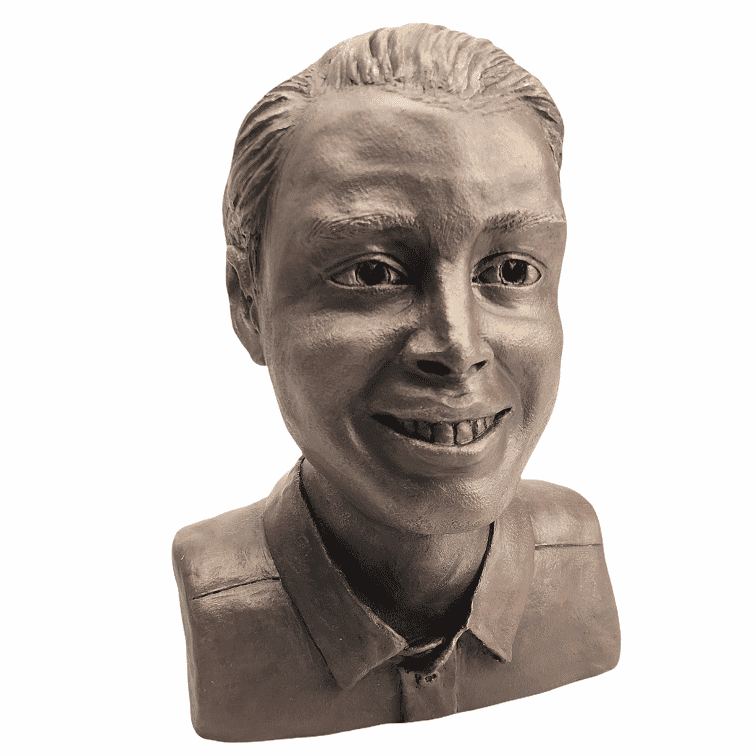 Maarten van der Linden borstbeeld Keramiek