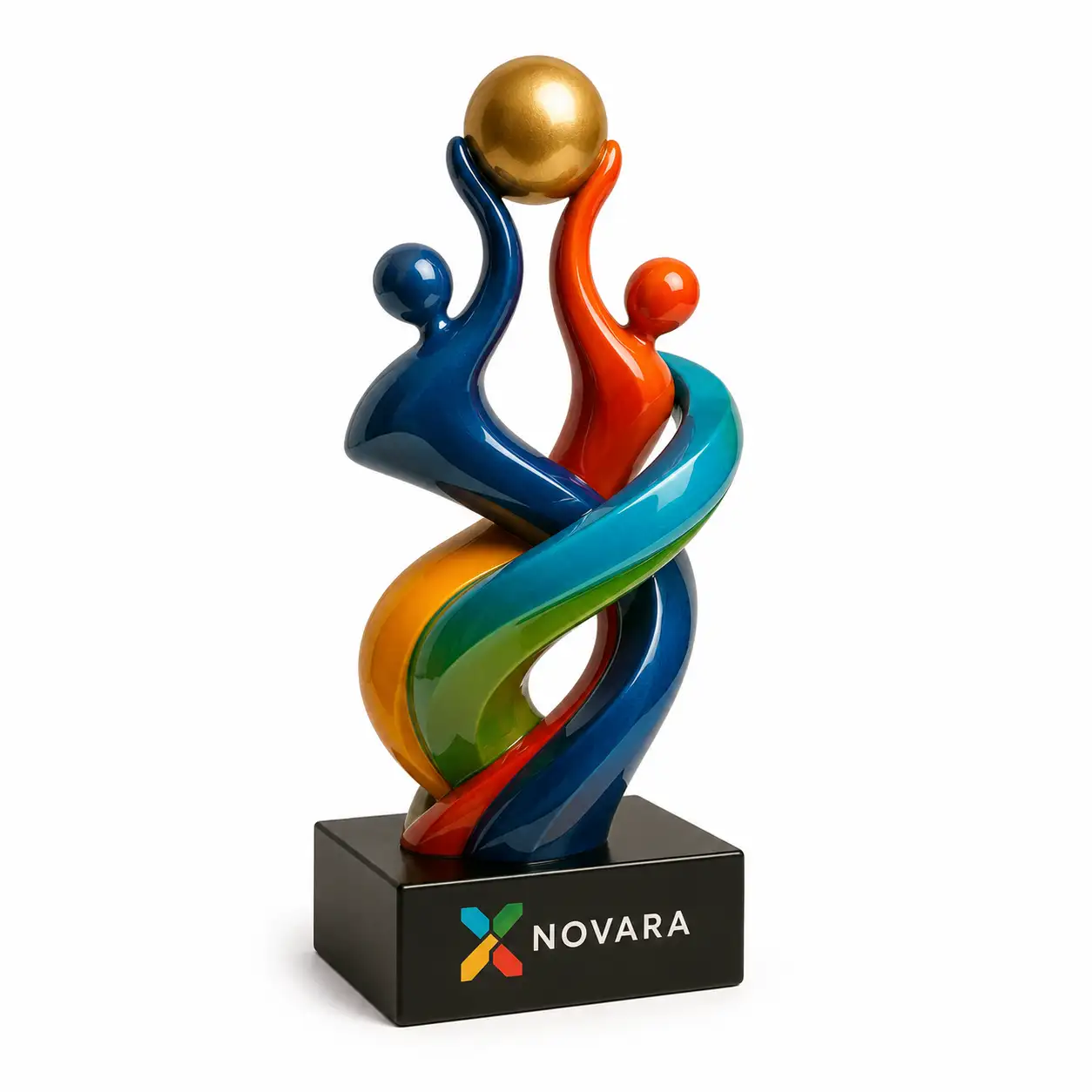 Sculptuur in kleur